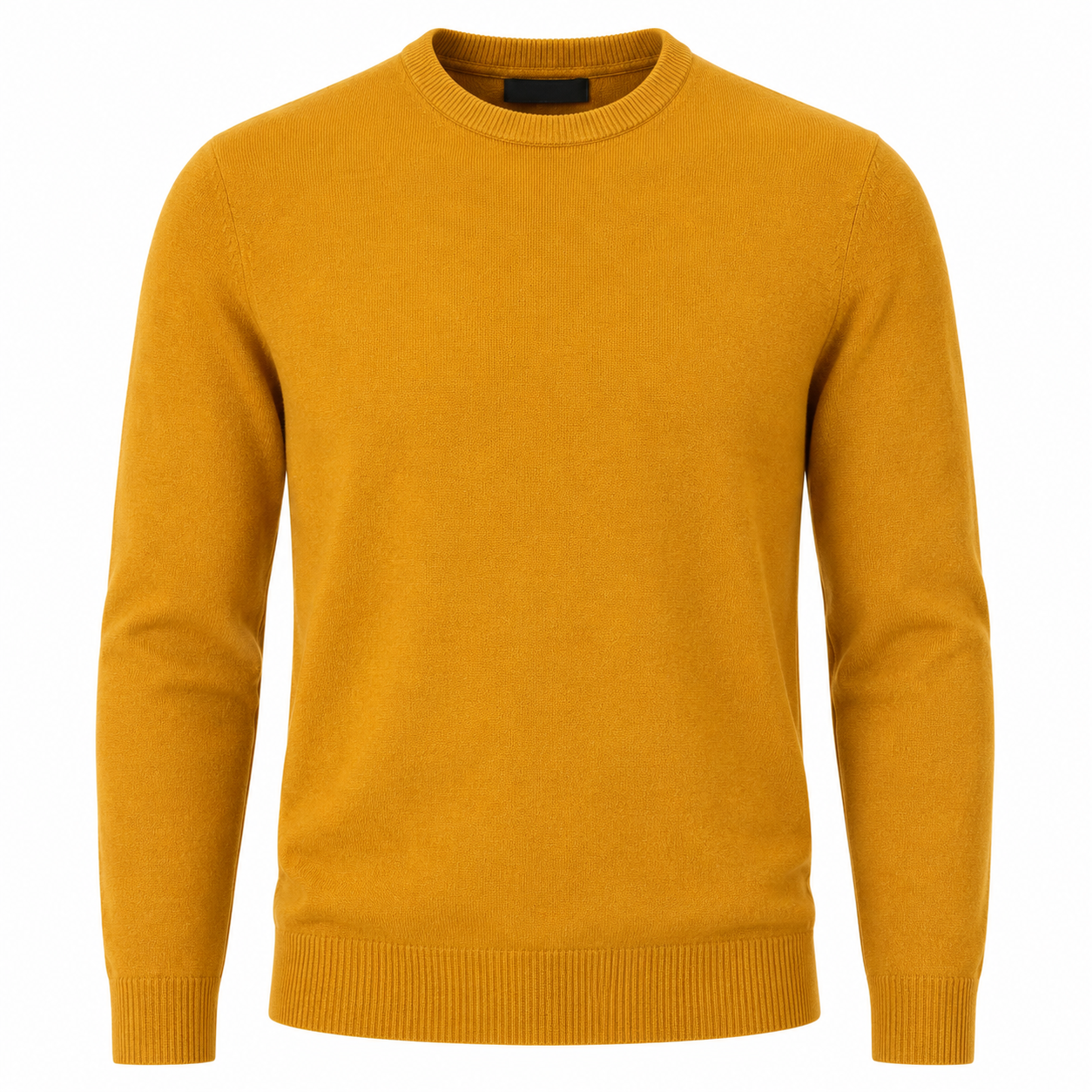 Merino Knit Sweater – Golden Mustard | moggi fillier