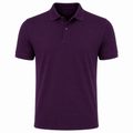 Premium Cotton Polo – Deep Plum | moggi fillier
