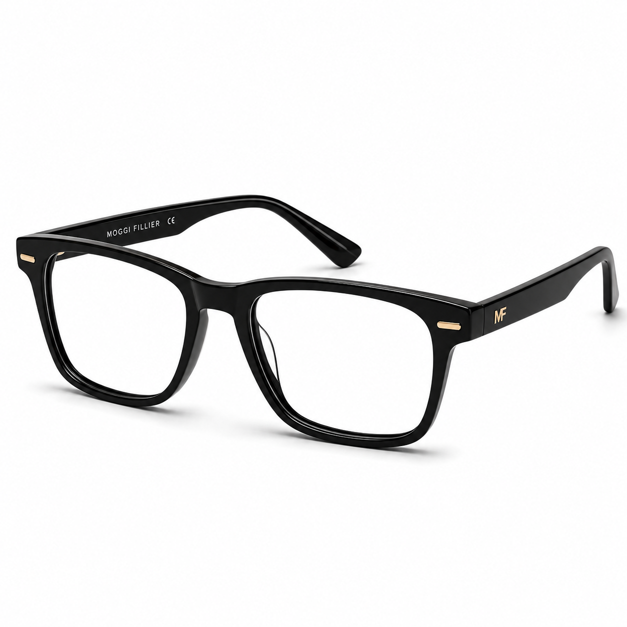 Classic Optical Frame – Matte Black | moggi fillier